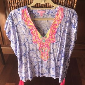 Lily Pulitzer Tassel Top
